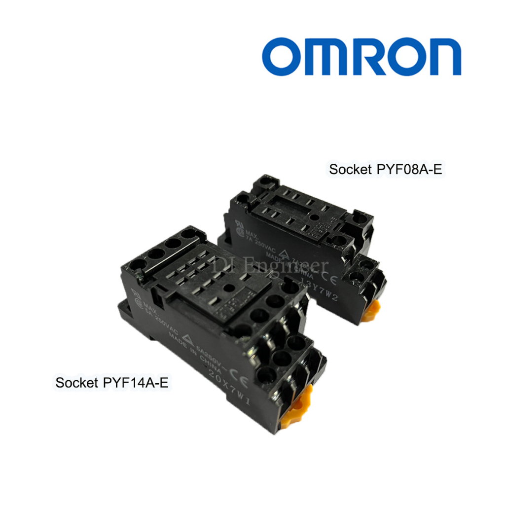 Socket Relay ขาเสียบรีเลย์ PYF08A-E , PYF14A-E ยี่ห้อ Omron