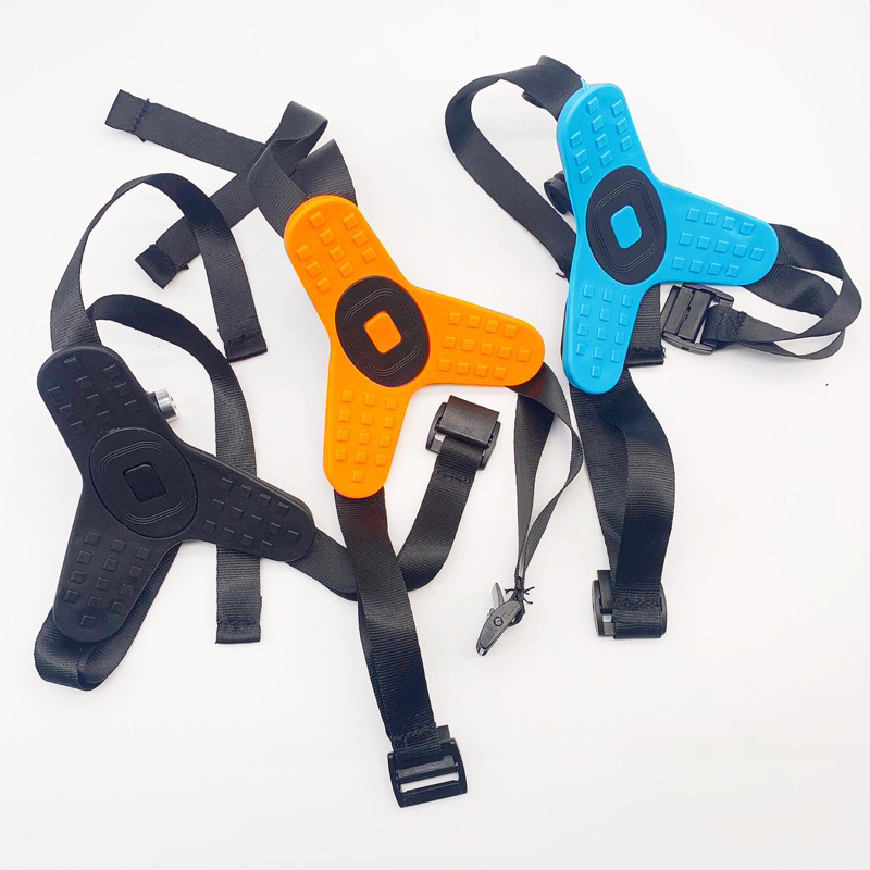 สายรัดคางหมวกกันน้อค สำหรับ GOPRO , กล้องแอคชั่น มีชุดสำหรับ โทรศัพท์ HELMET STRAP for Action camera , Set for Phone