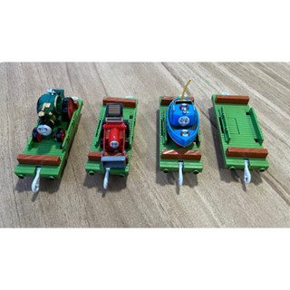 พ่วงบรรทุกรถ รถไฟรางฟ้า Tomy 🚝🚝 สินค้ามือ 2