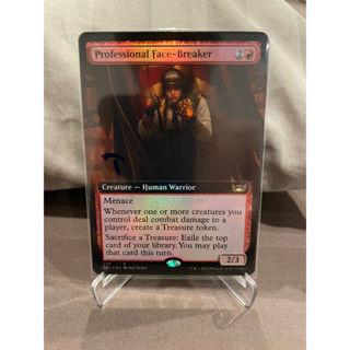 Streets of New Capenna Variants Foil: Professional Face-Breaker (Extended Art)