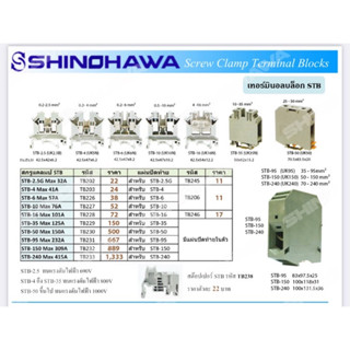 Screw Clamp Terminal Blocks เทอร์มินอลบล็อก STB