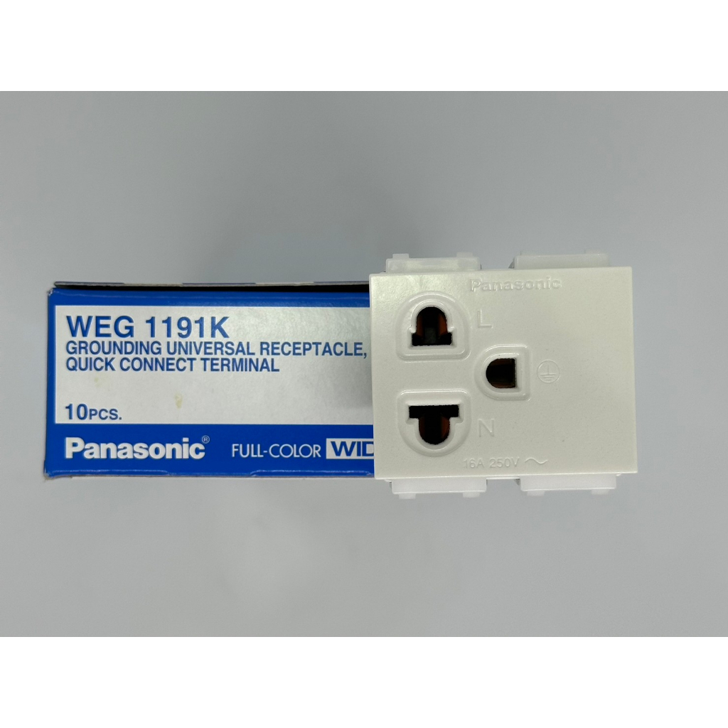 ปลั๊กกราวด์เดี่ยว รุ่น WEG1191K PANASONIC