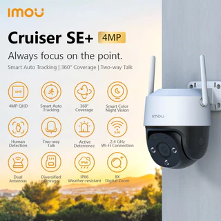 ⚡️กล้องวงจรปิด⚡️Dahua IMOU Cruiser SE+ SC (2MP/4MP) Smart WiFi Security Camera Outdoor