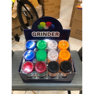 ที่บดยกกล่อง ขนาด 40 มม. [ 48 ชิ้น คละสี ] Grinder 48 pc { สินค้าพร้อมส่งในไทย 1-2 วัน }