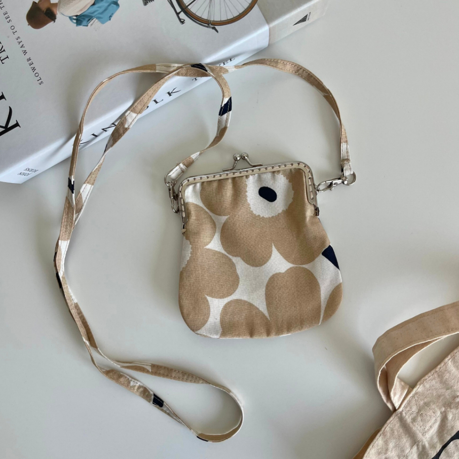 พร้อมส่ง* Coin bag สีคาราเมล 🥯