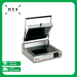 SIRMAN เตาปิ้งย่างหน้าสัมผัส เตาปิ้งไฟฟ้า เตาไฟฟ้า CERAMIC GLASS SANDWICH GRILL SIR1-CORT V