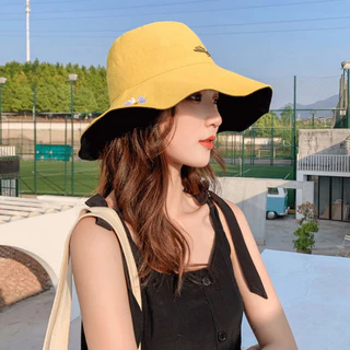 🔥หมวก หมวก​บั​กเก็ต​ 2​ ด้าน ทรงสวยผ้าหนา มีเชือกรัดใต้คาง bucket Ins หมวกบักเก็ตหมวกเปล่าหลายสี แฟชั่นผู้หญิง