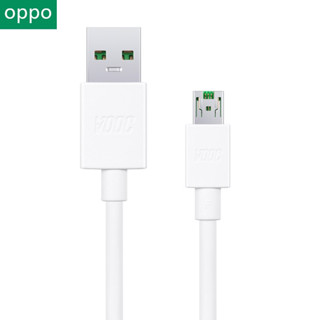 สายชาร์จ oppo micro 5V 4A VOOC 1เมตร 2เมตร เดิมแท้  (รับประกันหนึ่งปี)