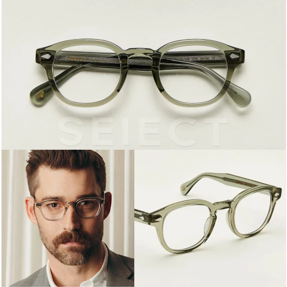 มอสคอส รุ่น เลมโทส Moscot Lemtosh แว่นตาวินเทจ ขาแว่นมีโคร่งเหล็กสามารถดัดขาได้