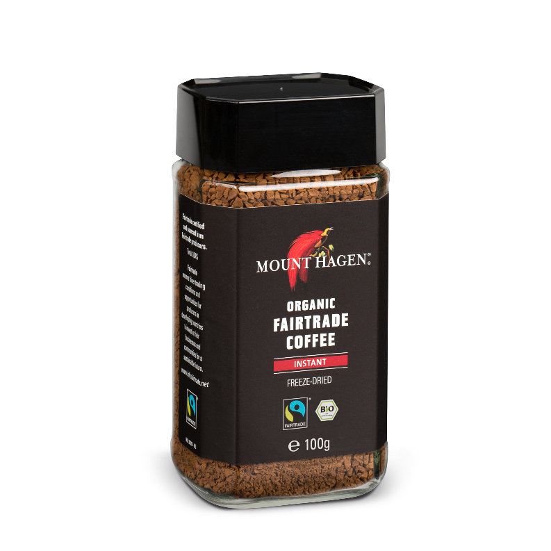 กาแฟออร์แกนิค สำเร็จรูป Organic FairTrade Instant Coffee [Mount Hagen]