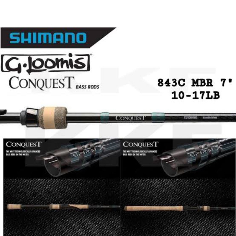 คันเบ็ด SHIMANO รุ่น G.Loomis CONQUEST