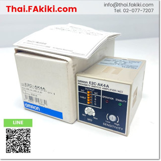 พร้อมส่ง,(A)Unused, E2C-AK4A Proximity Sensor ,พร็อกซิมิตี้เซนเซอร์ สเปค AC100-240V ,OMRON (66-006-388)