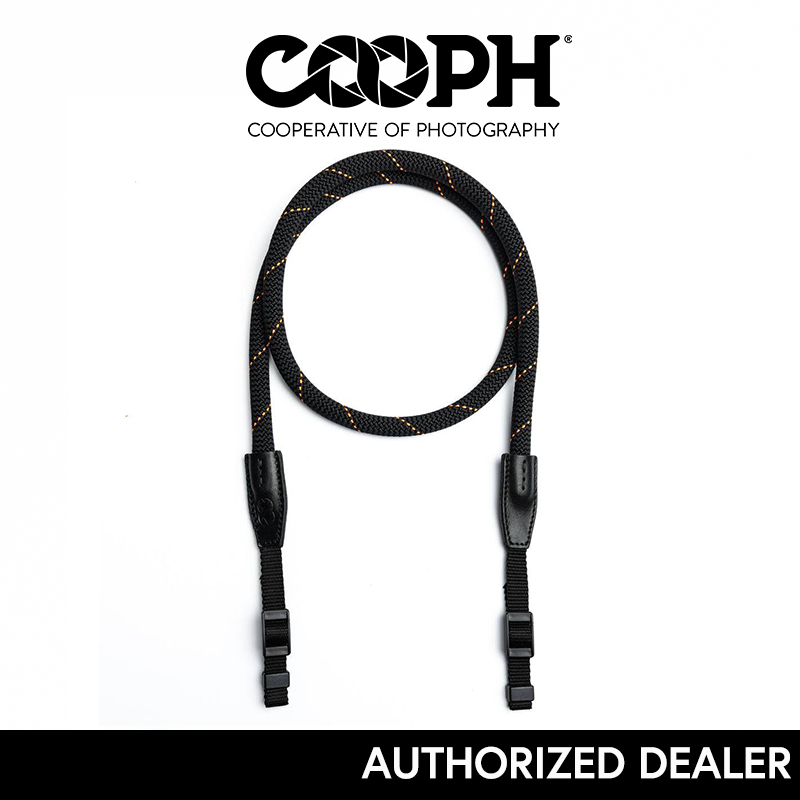 COOPH ROPE CAMERA STRAP WB - ORANGE OBSIDIAN [C110080142] 100cm.