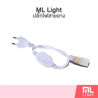 ปลั๊กไฟ led 220V หัวจ่ายไฟ Neon flex ไฟสายยาง 5050 และ 5730 / ข้อต่อนีออนเฟล็กซ์ + เข็มH อะไหล่ ไฟเส้น ราคาส่ง