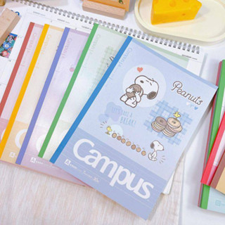 สมุด Campus ลาย Snoopy Peanuts B5 ขนาด 7 มม. จำนวน 30 แผ่น