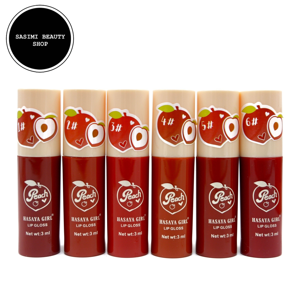 HASAYA GIRL Smoothie Lip Matte ลิปจิ้มจุ่มเนื้อแมทต์ สีเข้มชัด ติดทนนาน