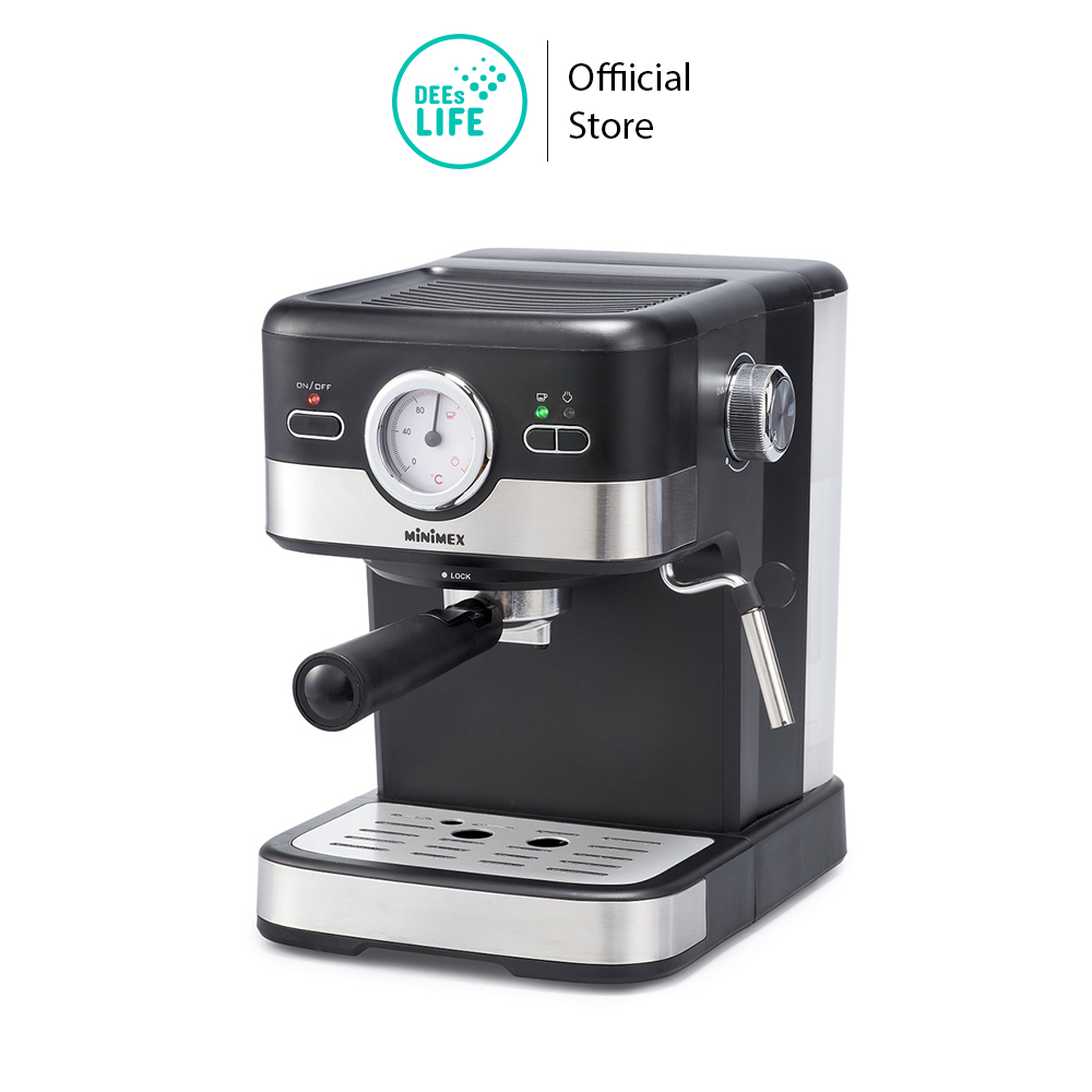 [ประกันศูนย์ไทย] Minimex เครื่องชงกาแฟ รุ่น PICCOLO (สีดำ)