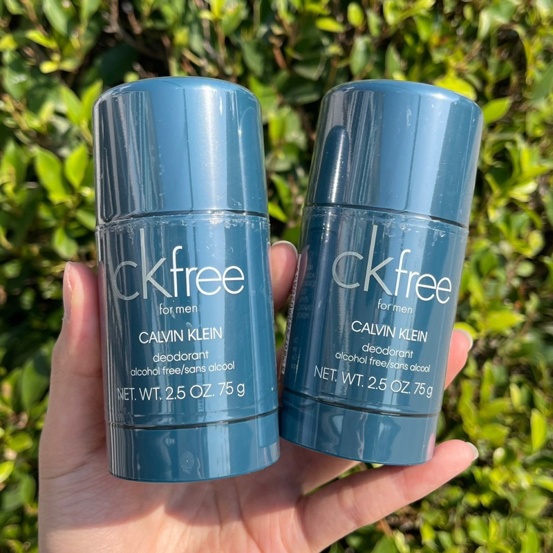 พร้อมส่ง*ของแท้*โรลออนน้ำหอม Calvin Klein CK Free for Men Deodorant Stick 75g.