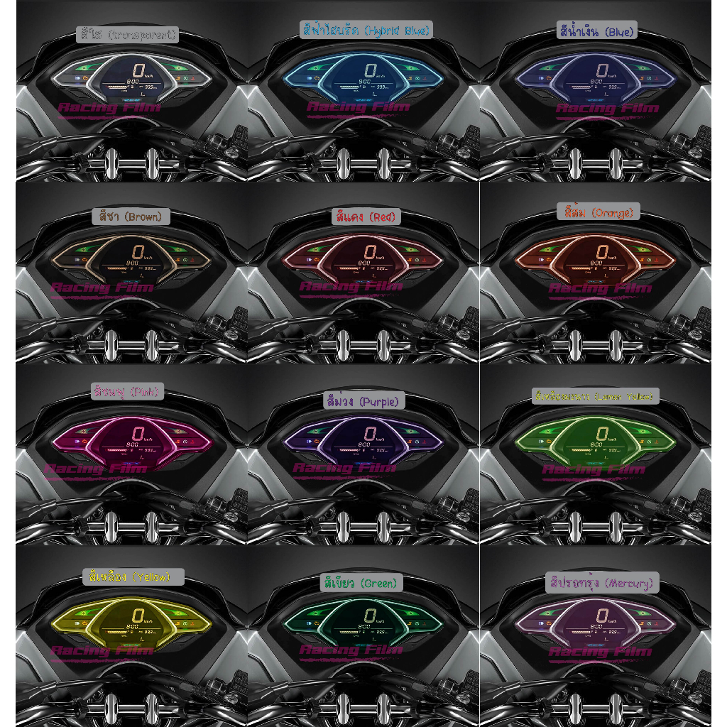 ฟิล์มกันเรือนไมล์ PCX 2018 - 2020
