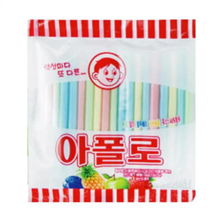 Sweet &amp; Sour Memories - ลูกอมหลอดกลิ่นผลไม้คลาสสิคจากเกาหลี Apollo 36g