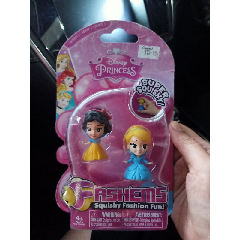 Disney Princess Super Squishy Fashion Fun โมเดลเจ้าหญิงดิสนีย์ แพคละ 2ตัว ลดจากราคาเต็ม 375บ.