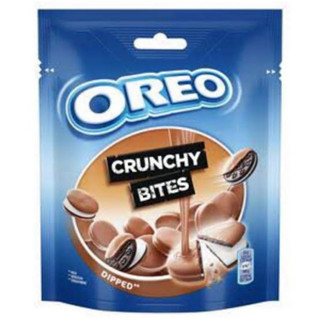 Oreo crunchy bites 110g. .โอรีโอ้ครั้นชี่บิทส์ช็อกโกแลต โอรีโอ้เคลือบช็อกโกแลตนำเข้าจากอังกฤษ🇬🇧