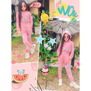 ❣️Mymelody❣️ 🍒 ชุดเซ็ทมายเมโลดี้ งานจริงน่ารักมาก 🎀🌸🌸สีชมพูน่ารักๆๆ ผ้า cotton ไม่ร้อน!!  ❣️❣️นุ่มมาก งานรุ่นนี้ทรงสวยนะ