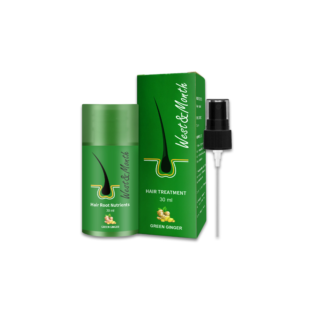 West&Monthบอกลาหัวล้าน สเปรย์ปลูกผม 30ml เร่ง ผมขึ้นใหม่ เร่งผมยาวไว ป้องกันผมร่วง ป้องกันผมร่วง อย่างมืออาชีพ แก้ปัญหาผ