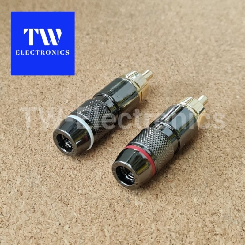 หัวRCA 3Lock,ปลั๊กRCAรุ่น3ล็อค,แจ็คRCA ตัวผู้,ขั้วต่อRCA,RCA Male