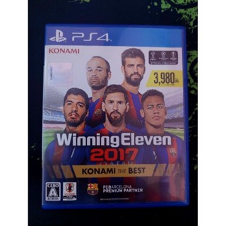 แผ่นแท้ [Ps4] Winning Eleven 17 (Zone2) มือ2