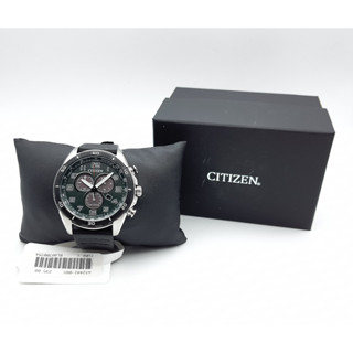 นาฬิกา CITIZEN MENS AT2441-08X ECO DRIVE CHRONOGRAPH พร้อมกล่อง (ใหม่มีตำหนิ)