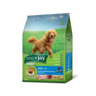 Dog n Joy Adult 3kg อาหารสุนัขโต รสไก่และตับไก่