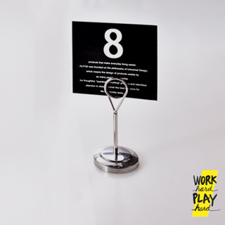 WHPH ป้ายราคา stainless steel ป้ายราคาแบบหนีบ ป้ายราคาแบบตั้…