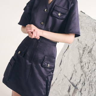 PIA Pocket Collection - Zippy Vest / Crop Top / Short Skirt