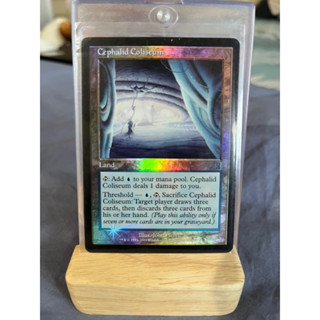 การ์ด MTG Cephalid Coliseum Foil Land Magic the gathering EDH รุ่น Odyssey สภาพ Ex-Lp