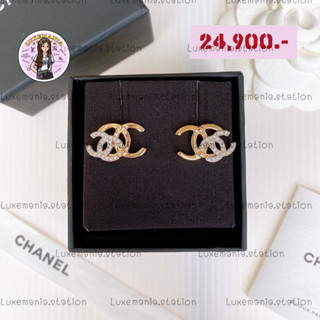 👜: New!! Chanel Earrings CC 1.8 cm. ‼️ก่อนกดสั่งรบกวนทักมาเช็คสต๊อคก่อนนะคะ‼️