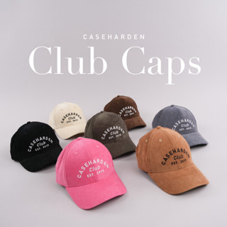 (ใช้โค้ด:CH1SEP2ลด125.-) [Clubcap] Caseharden Club Cap หมวกแก็ปผ้าลูกฟูก