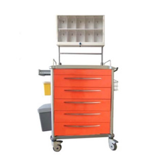 Jing Dong รถเข็นวางอุปกรณ์แพทย์และเวชภัณฑ์ รถเข็นวิสัญญี Anesthesia Trolley รุ่น JD-81