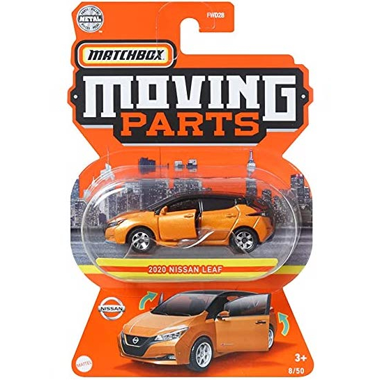Matchbox 1/64 Moving Parts 2020 Nissan Leaf