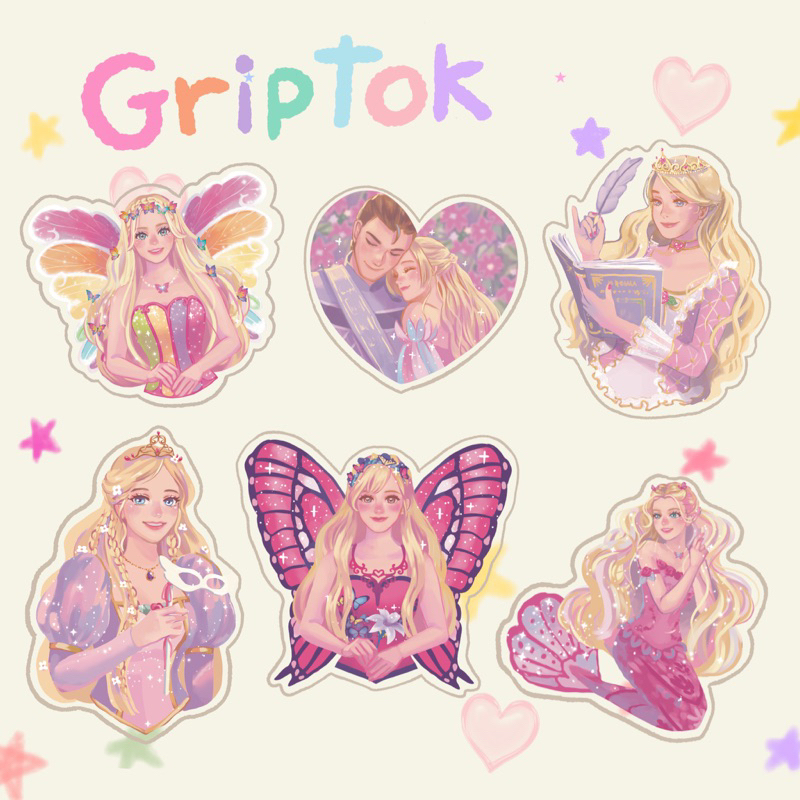 Griptok by HLG♡ ฐานใส/กาวแน่น