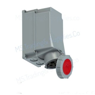 Haco 144-6 Wall Sockets With Gasket PCE เพาเวอร์ปลั๊ก กันน้ำ ตัวเมียติดลอย 4ขา 3P+E เต้ารับสำหรับยึดติดผนัง ชนิดกันน้ำ