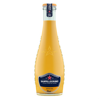 ซานเพลลีกรีโน น้ำส้มโซดา 16% (ขวดแก้ว) 200มล. - San Pellegrino brand Aranciata Sparkling Orange 16% (Glass) 200ml