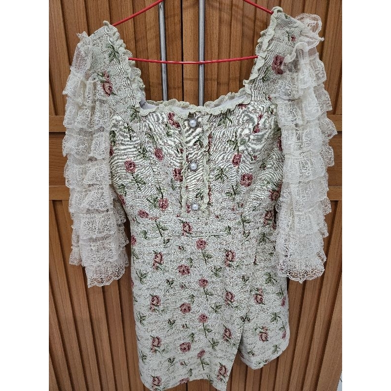 ชุดจั้มสูทกางเกงกระโปรงด้านในงานป้ายvr ไซส์m