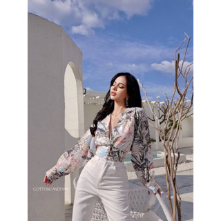 เสื้อครอปทรงแขนบอลลูน ลายล่าสุดสวยไม่ซ้ำใคร งานสวยเป๊ะ ทรงสวยปั้ว จัดได้เลย