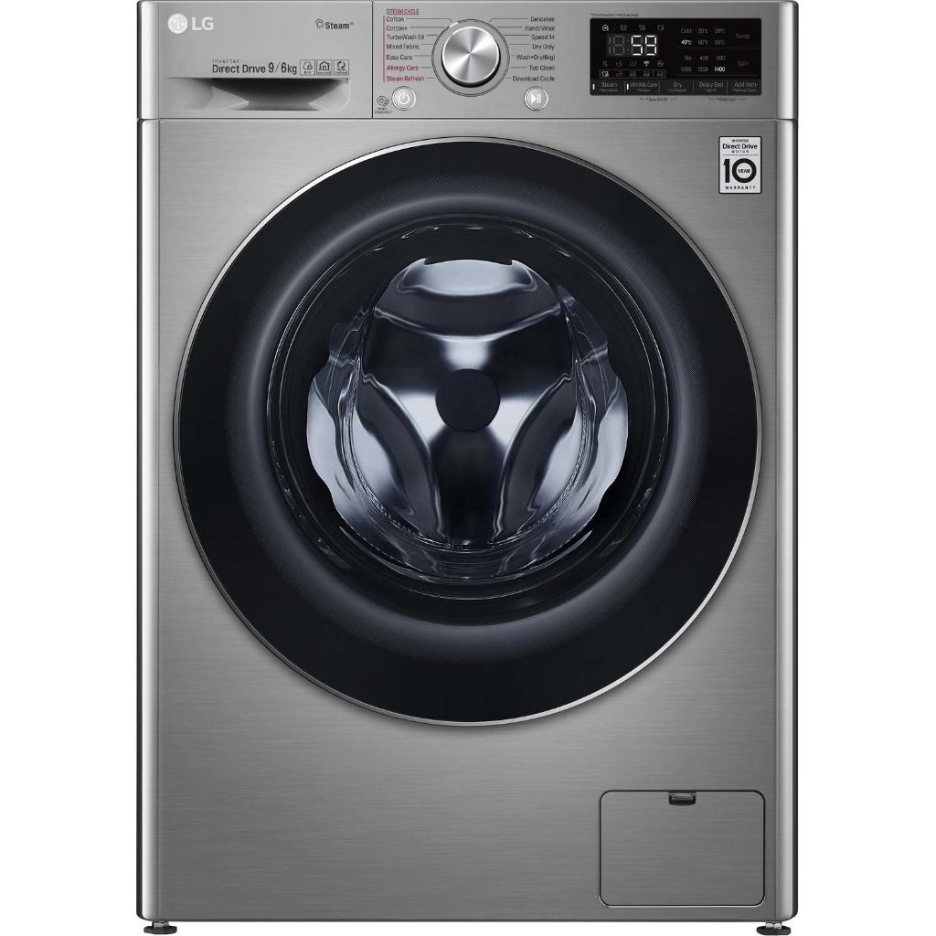 LG FWV796STS 9kg Wash 6kg Dry 1400rpm Washer Dryer