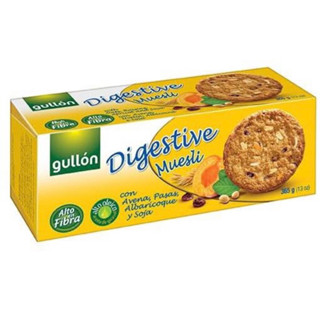 Gullon digestive muesli 365 กรัม. คุกกี้ข้าวโอ๊ตผสมมูสลี นำเข้าจากสเปน 🇪🇸