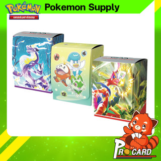 Deckbox Pokemon กล่องใส่การ์ด ลายโปเกม่อน