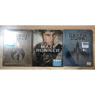 maze runner steelbook trilogy บลูเรย์มือ1