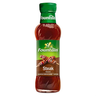 ฟาวน์เทน ซอสสำหรับสเต็ก 250มล. - Steak Sauce 250ml Fountain brand