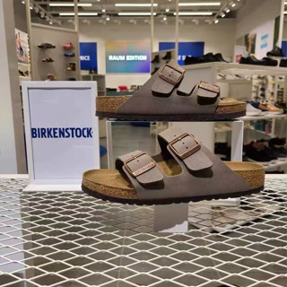 เยอรมนี Birkenstock ของแท้ 100% Arizona รองเท้าแตะชายหาด EVAยาง รองเท้าแตะแฟชั่นสำหรับผู้ชายและผู้หญิง 802